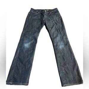 Woman’s blue jeans pants straight Mavi mid-rise size 31/32 Molly straight